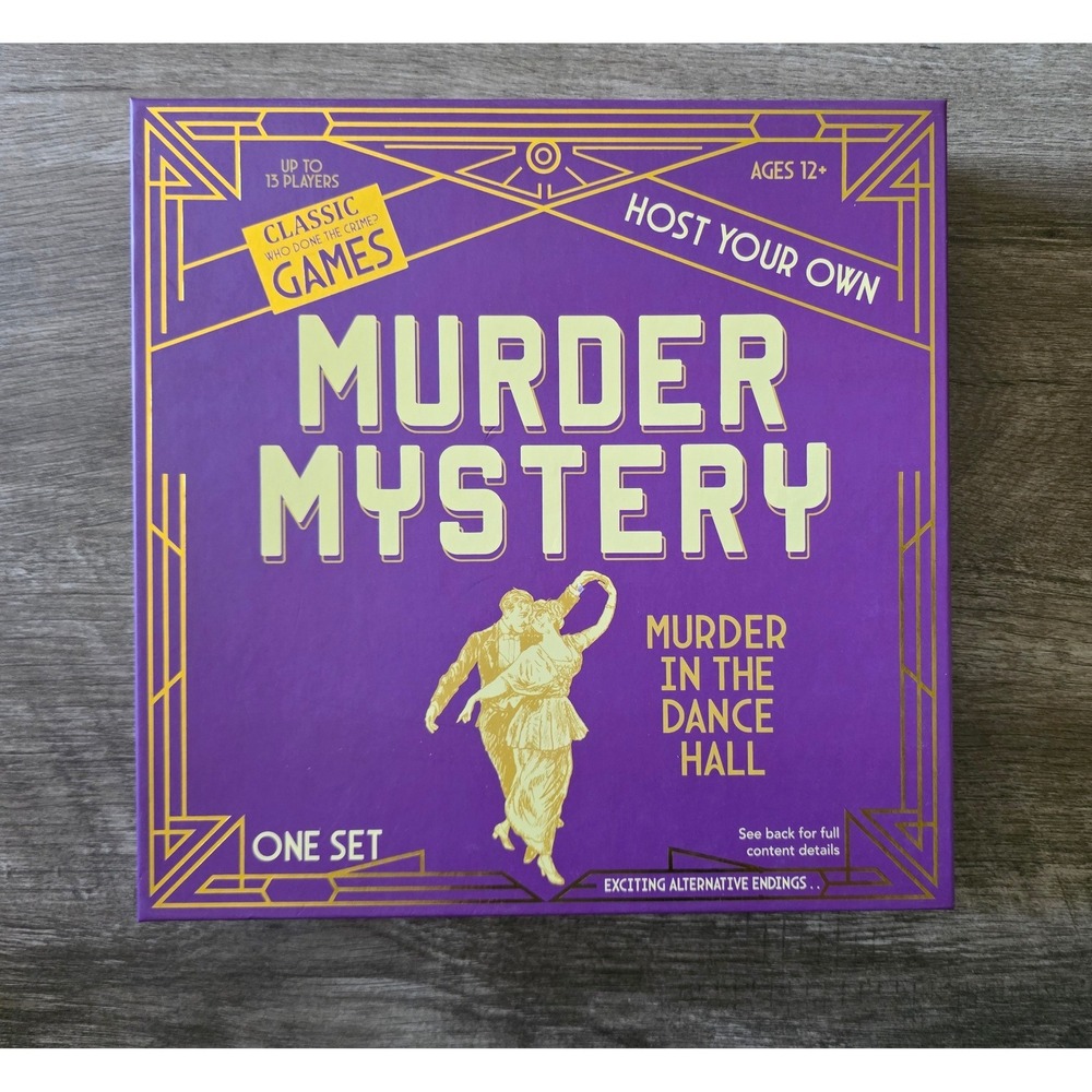 RMS Murder Mystery Game Set Dance Hall & Express 1920s 1940s Party Games 2pk - Picture 5 of 6